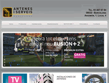 Tablet Screenshot of antenesiserveis.com